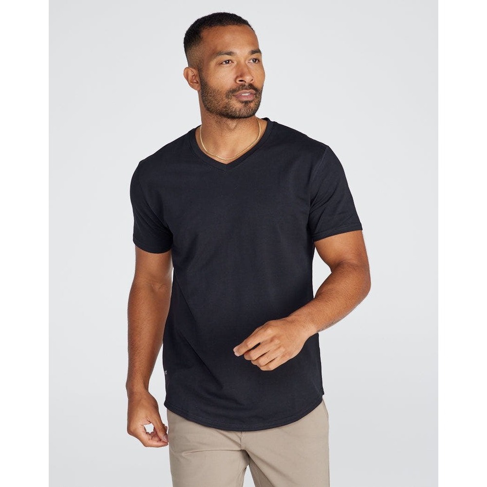 BYLT Men's Drop Cut Crew BYLT Signature Size XL Black